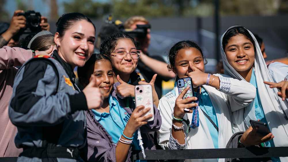 Fans have had the opportunity to meet their role models by visiting the paddock during the race weekends