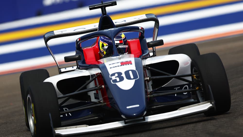 Martí finished three tenths off Pulling in the opening session in Singapore