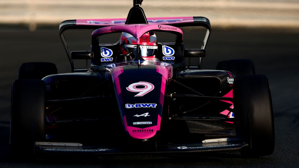 Pulling set the fastest time of the day on her penultimate push lap of the afternoon