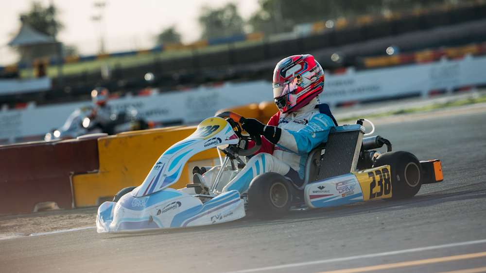 Fluxa Cross was the most successful F1 ACADEMY DISCOVER YOUR DRIVE-supported karter this season