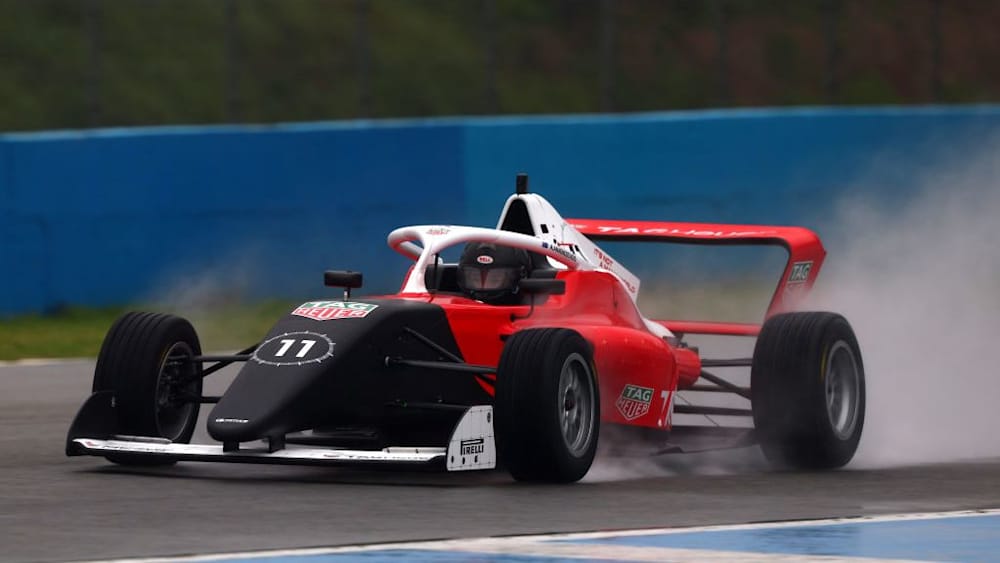 Anagnostiadis got the chance to get some wet running completed in Jerez