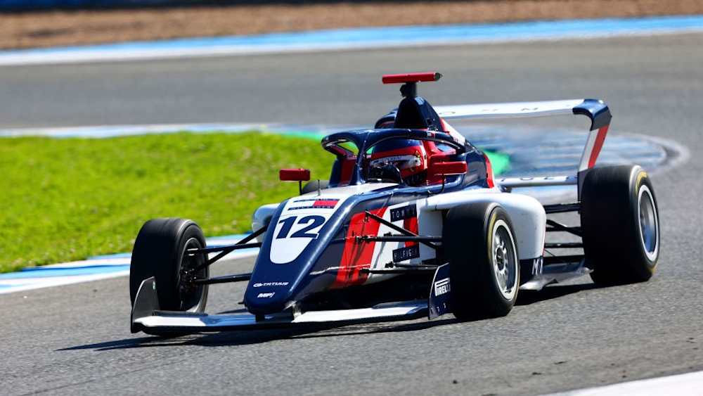 Larsen is the first Danish driver to race in F1 ACADEMY