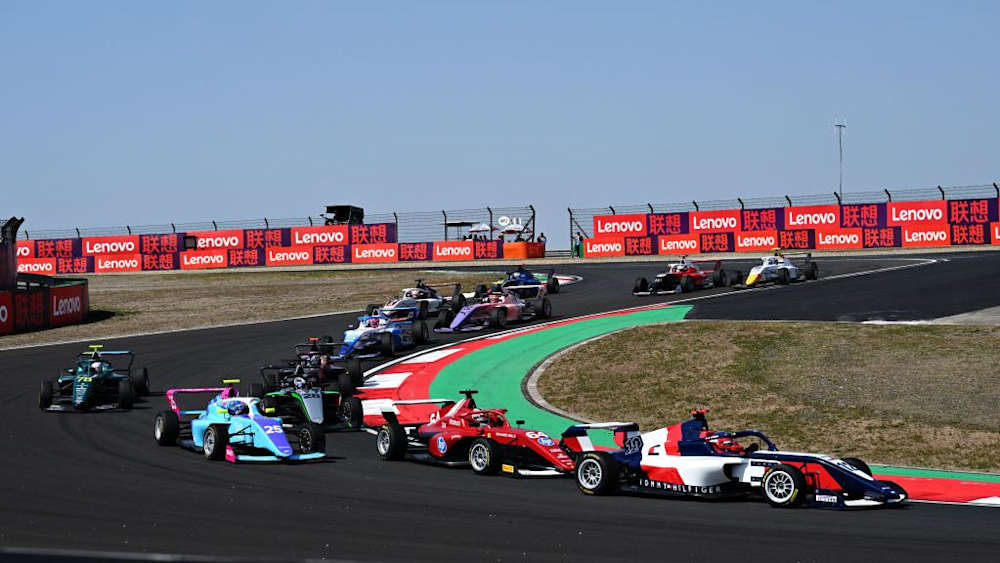 The 16-year-old finished Race 1 in P14