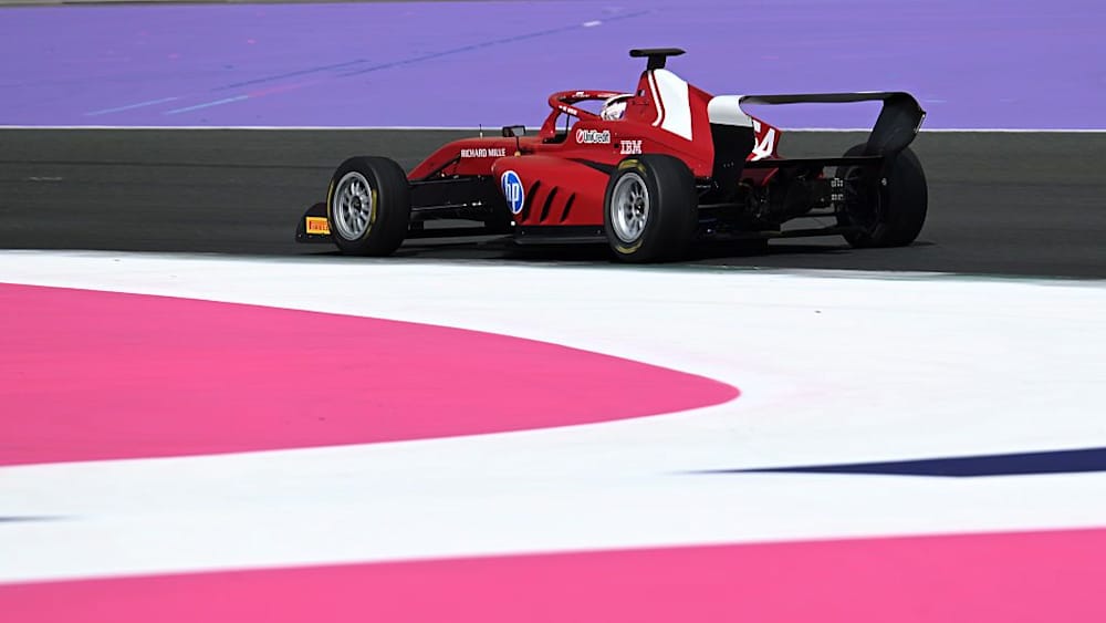 Weug got the most mileage in the first session with 46 laps