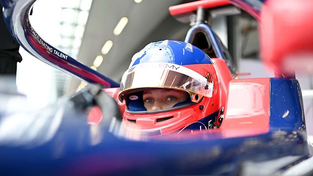 Fifth-placed Larsen in one of six rookies inside the top-10 in the Drivers Standings