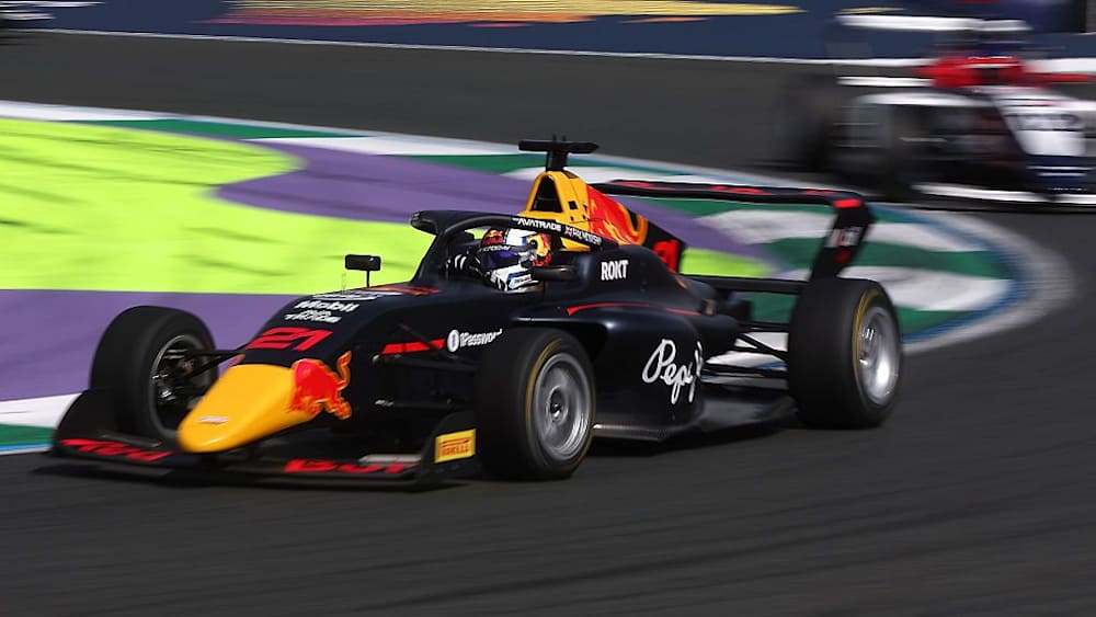 Palmowski finished a second behind third-place Pin in Race 2