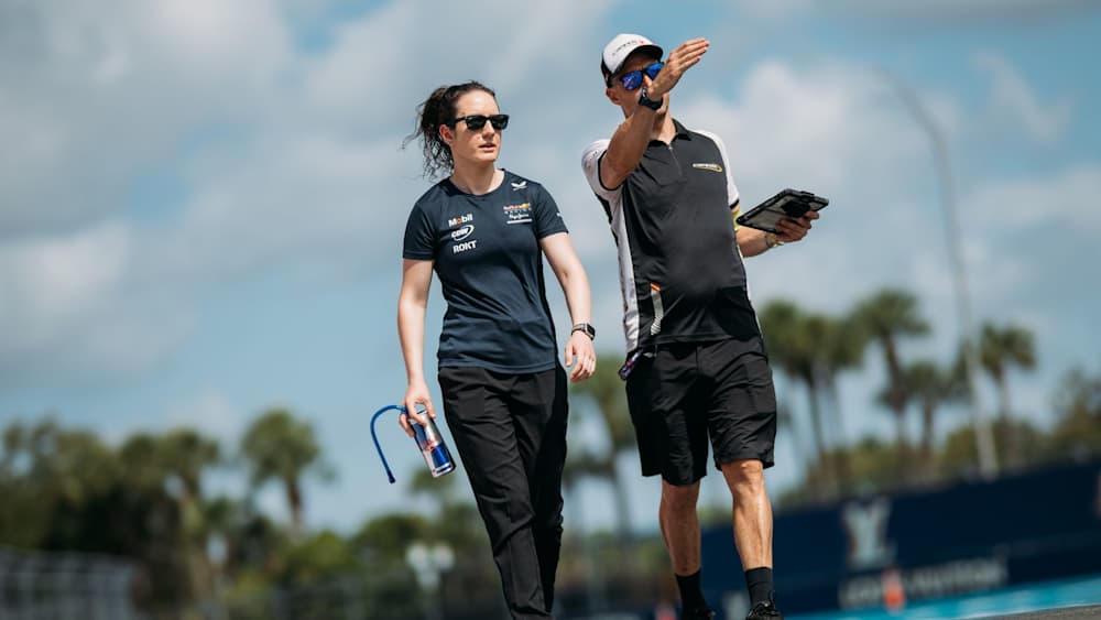 Miami was the first venue this season that Palmowski had not tested on beforehand