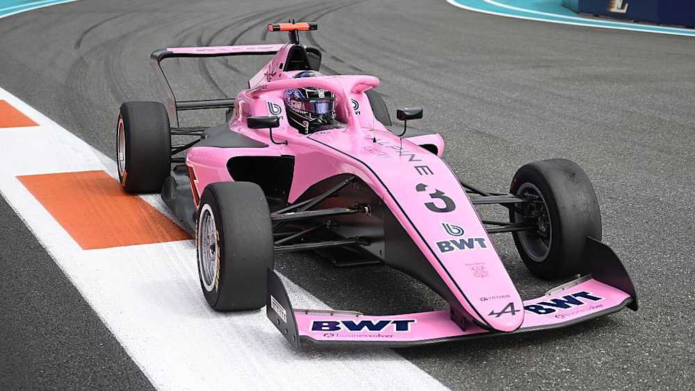 The Alpine driver finished three tenths off pacesetter Maya Weug in FP2