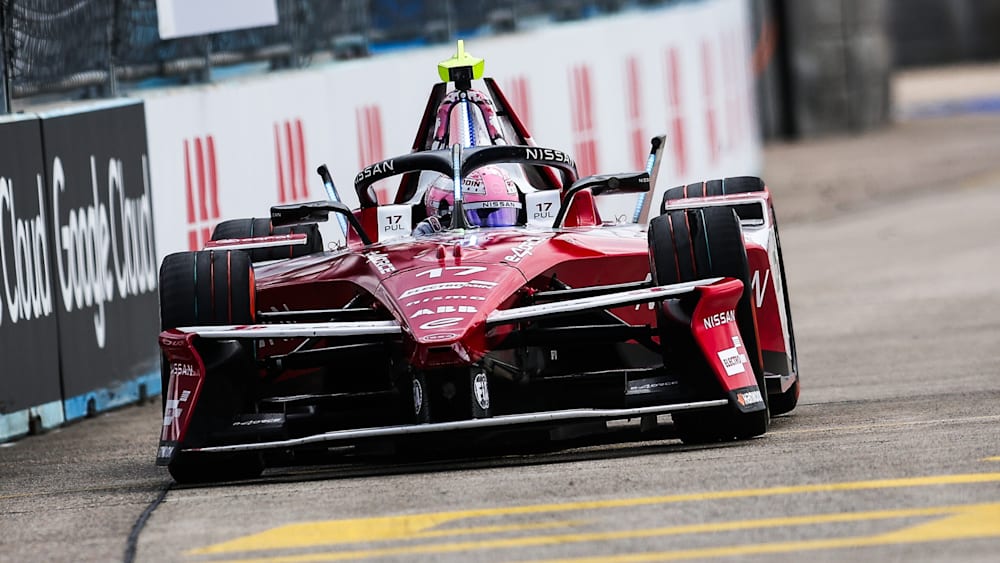 Pulling was in action in the #17 Nissan Formula E car in Berlin