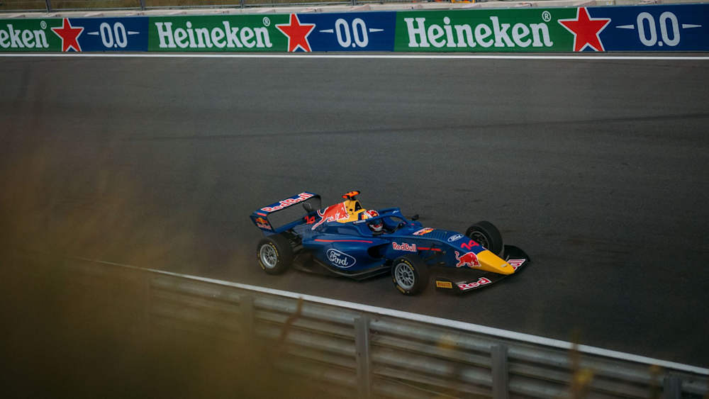 Race 2 marked the first time Chambers has failed to start or finish a race in F1 ACADEMY