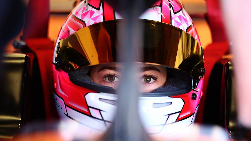 Stevens was 0.092s quicker than second-place Lisa Billard