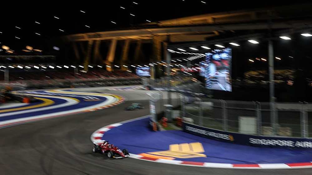 Weug scored her third pole position of the season in Singapore