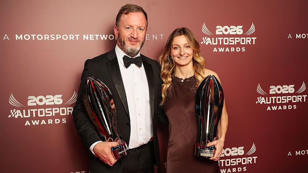 Pin enjoyed her success alongside Bradley Lord the Chief Communications Officer and Team Representative of the Mercedes F1 Team