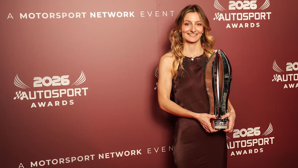 The evening saw Doriane Pin collect her 2025 F1 ACADEMY Champion trophy