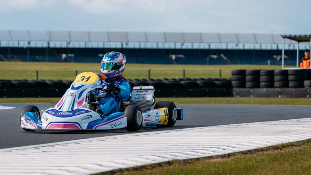 Khera was the highest finishing F1 ACADEMY DISCOVER YOUR DRIVE Junior at Kart Silverstone