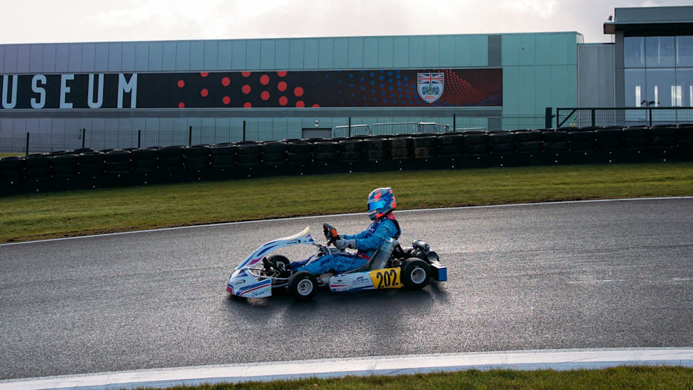 Morris was the fastest qualifier of the Senior trio on the first day of racing