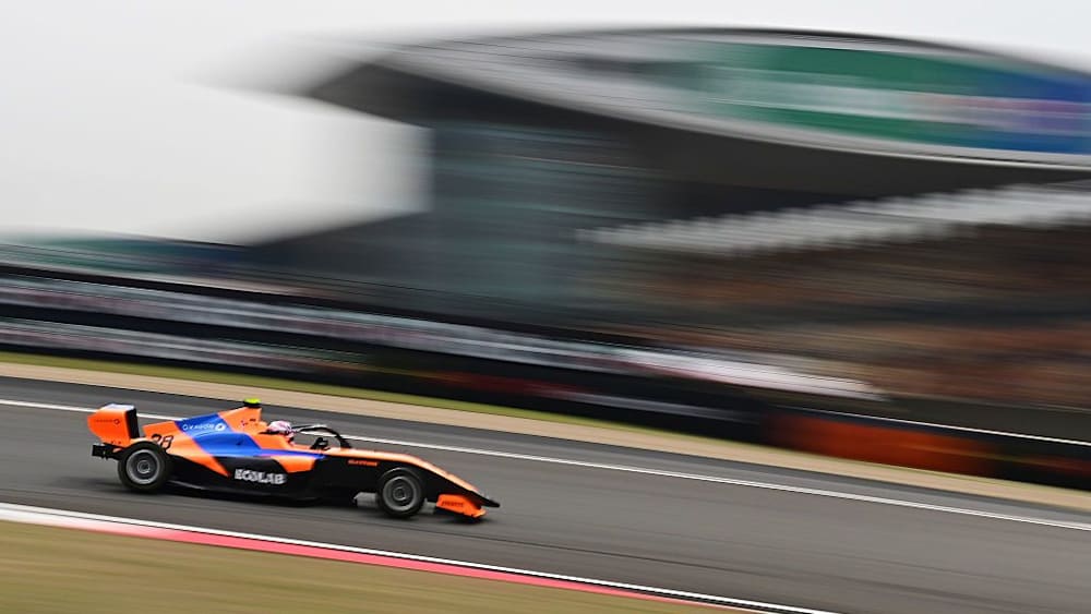 Round 1 in Shanghai was only Stevens second weekend racing in single-seaters