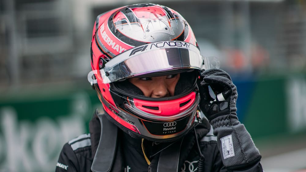 Felbermayrs P3 finish and win marked her first double podium of her F1 ACADEMY career