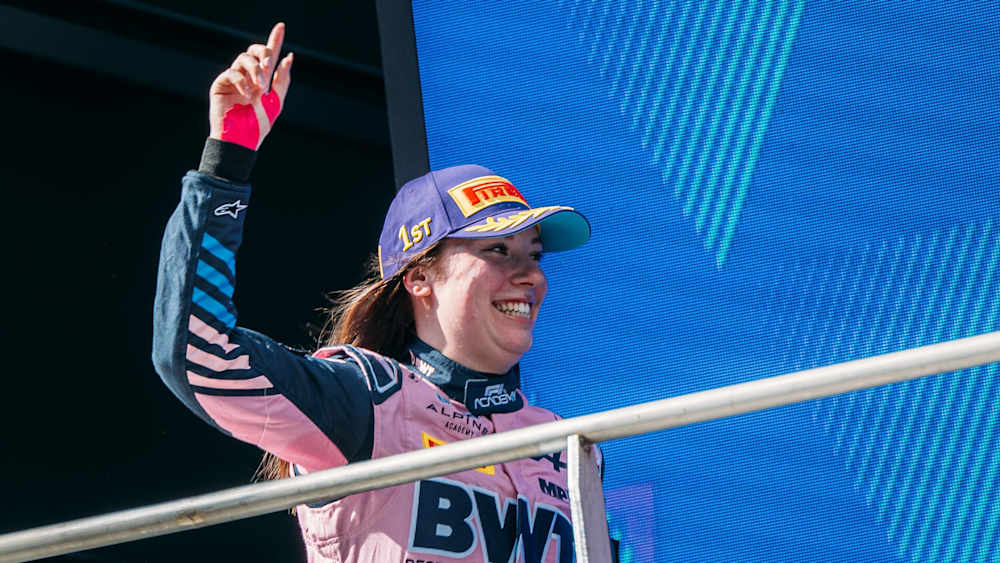 Four out of Gademans five podiums have been achieved in reverse grid races