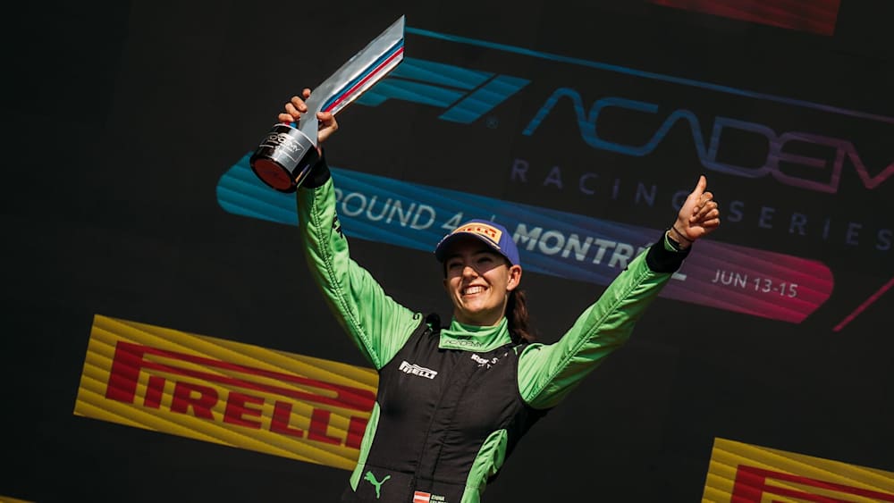 Felbermayrs Race 2 victory marked her only podium of the 2025 campaign