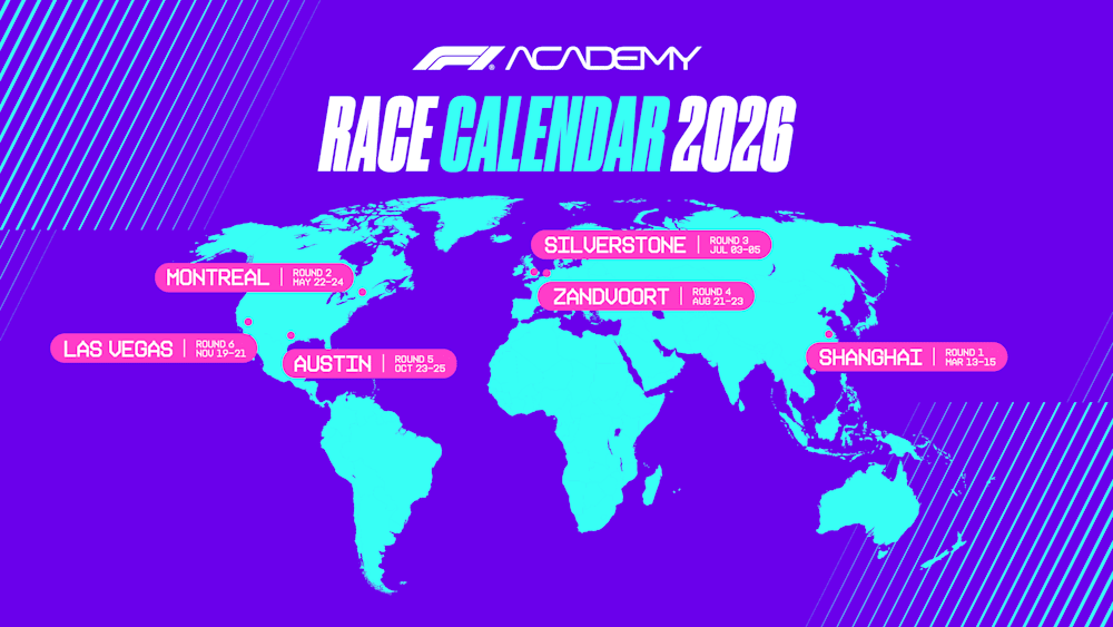 The 2026 campaign visits five countries spread across Europe Asia and North America