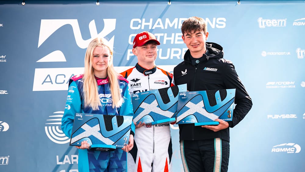 Mentier celebrated her third podium of the season after her back-to-back P2 finishes at Round 1 in Silverstone