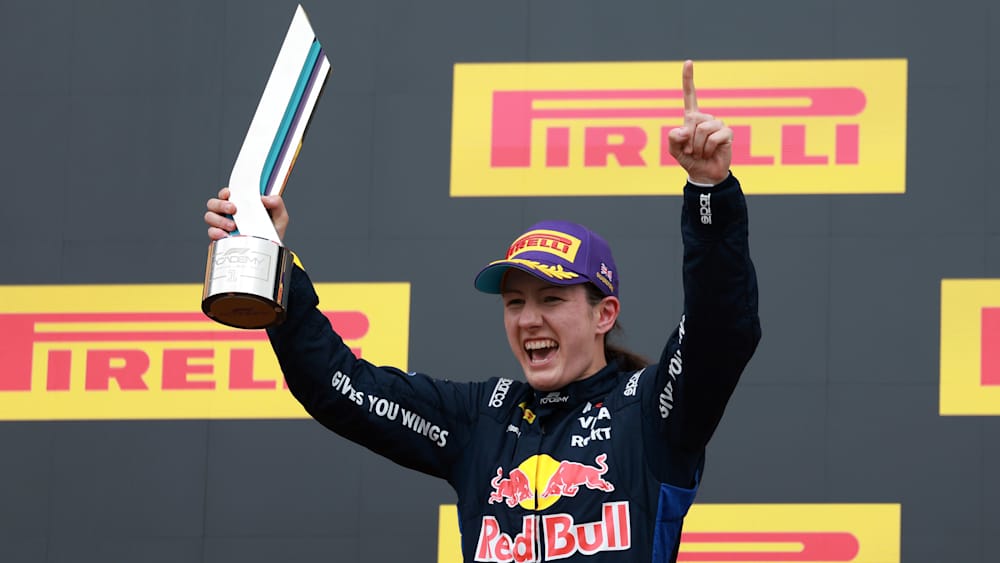 Palmowskis win was her fourth podium finish of the 2026 campaign