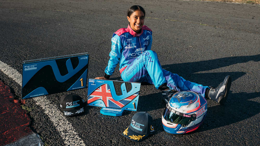 Khera claimed two pole positions and Final wins on her way to being crowned the 2026 Junior Champion