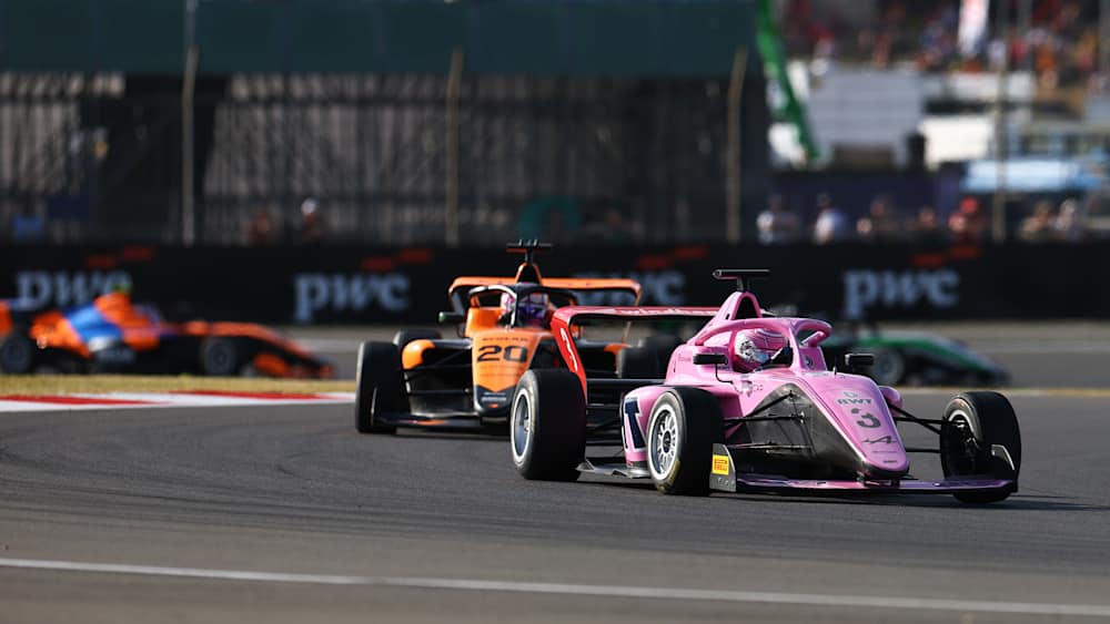 The Alpine driver claimed her second podium of the season in the Reverse Grid Race at Silverstone