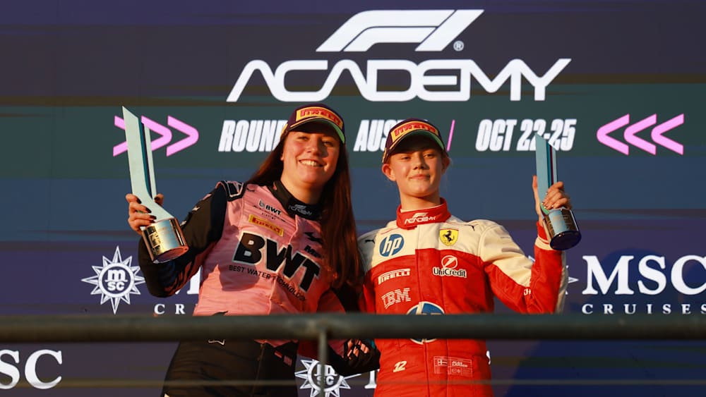 Gademan and Larsen shared their third consecutive podium