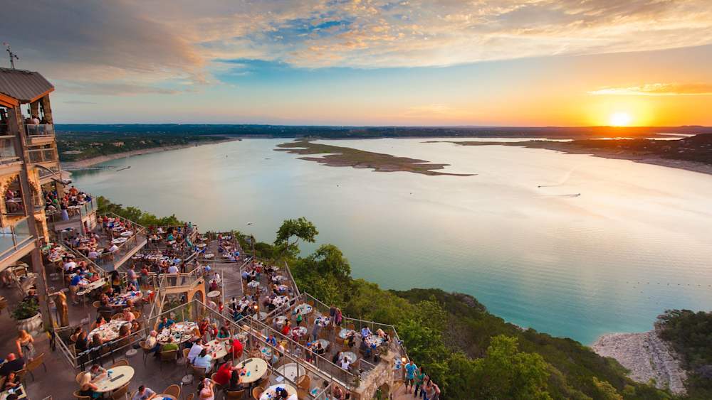 Enjoy the Austin sunset over at Lake Travis