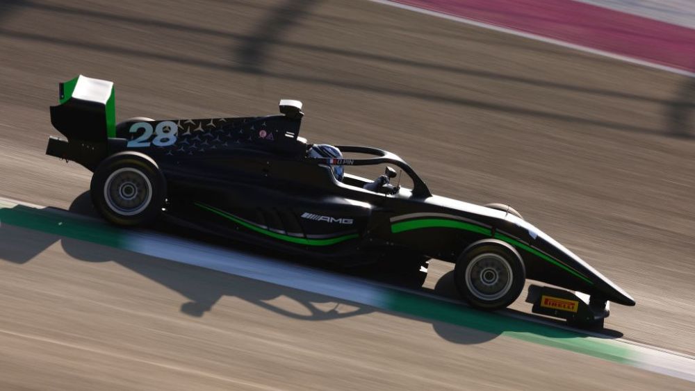 Pin quickly got to grips with the Jeddah Corniche Circuit during pre-season testing
