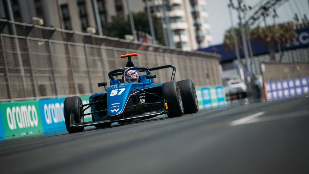 Block made her F1 ACADEMY debut three months after first testing a single seater car