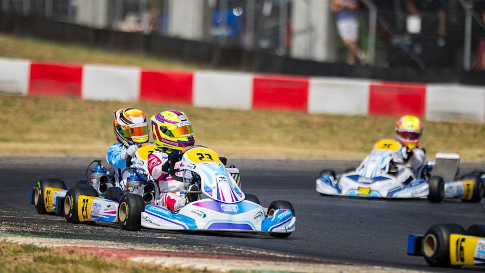 Simons Torres added 65 points to her OK-N Junior tally in Franciacorta. Credit COTFA