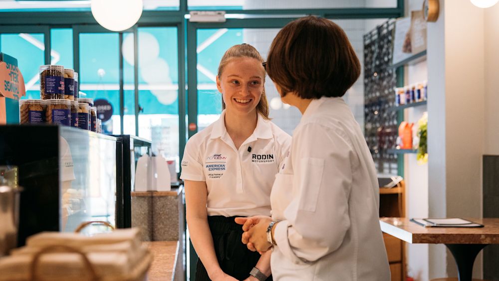 In Singapore Edgar visited women-owned bakery All Things Delicious as part of AMEXs Shop Small campaign