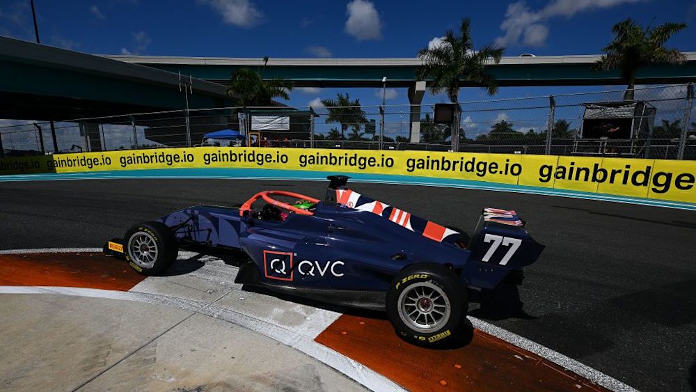 Crone made her F1 ACADEMY debut on home soil in Miami last year