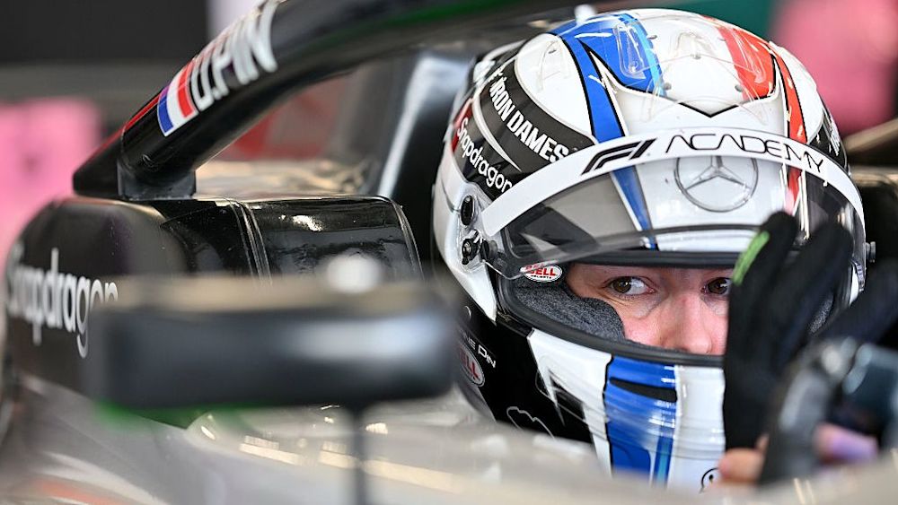 Pin is determined to use the reverse grid race as a chance to improve her racecraft