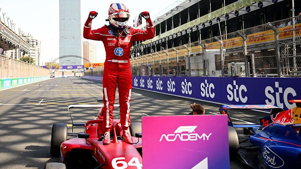 Weug is the third driver to lead the Standings after Alisha Palmowski and Doriane Pin