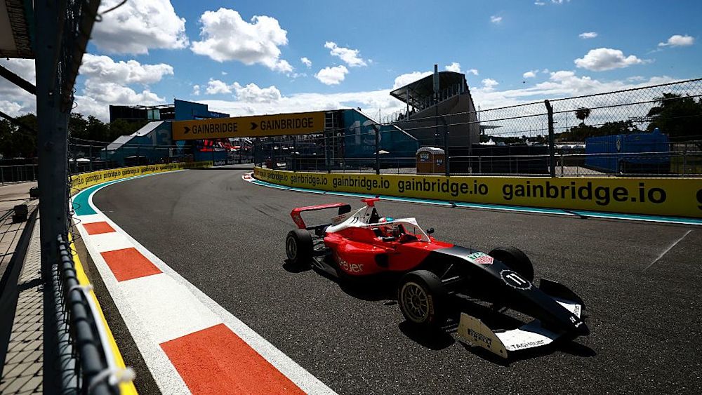 Miami is the first of three North American races for Anagnostiadis with Montreal coming up next month