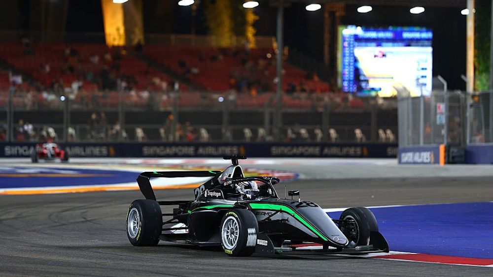 QUALIFYING: Weug masters Singapore streets to seal crucial back-to-back pole positions