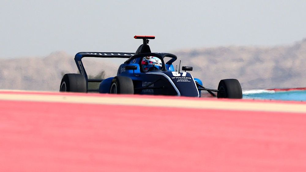 Block completed the most mileage in the morning session with 43 laps around the Bahrain International Circuit