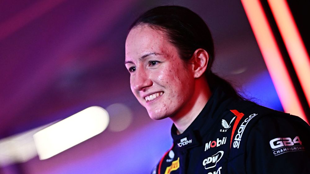 Palmowski believes that her struggle to manage the slipstreams cost her a chance at pole