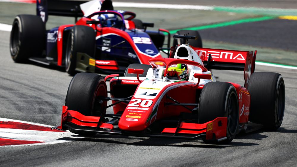 Schumacher finished second behind Ticktum