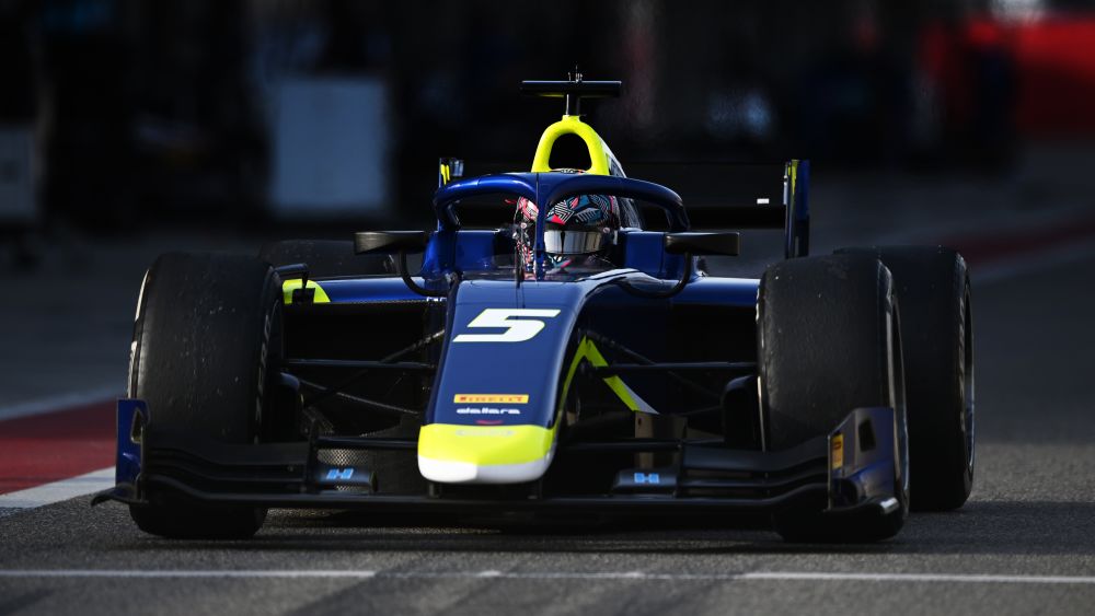 Carlins Dan Ticktum went fastest in the morning