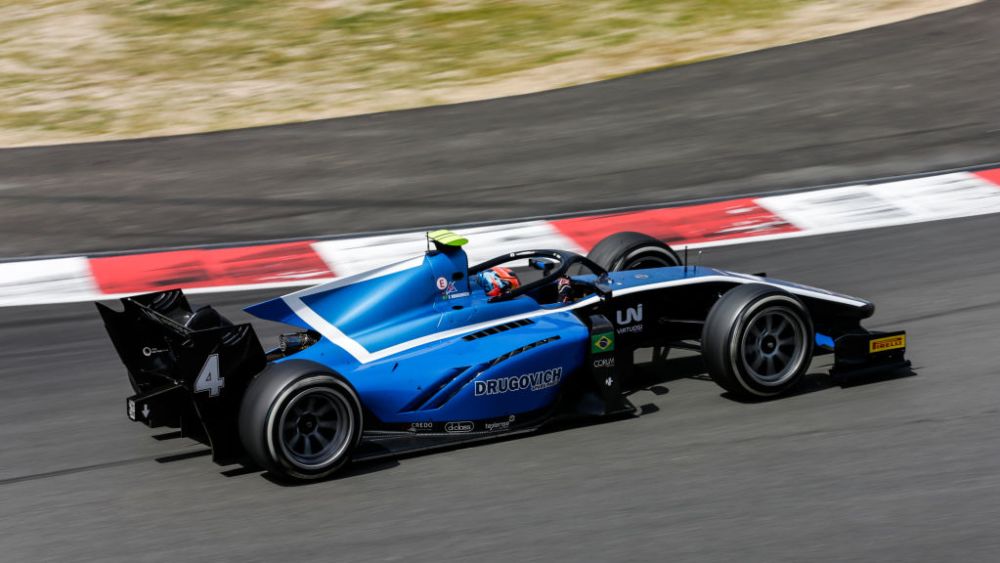 Up until the Barcelona test Drugovich had only driven around Bahrain with Virtuosi