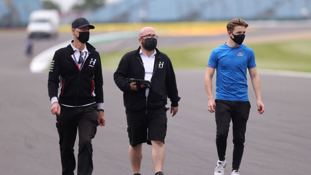 Lawson lives only 20 minutes away from Silverstone