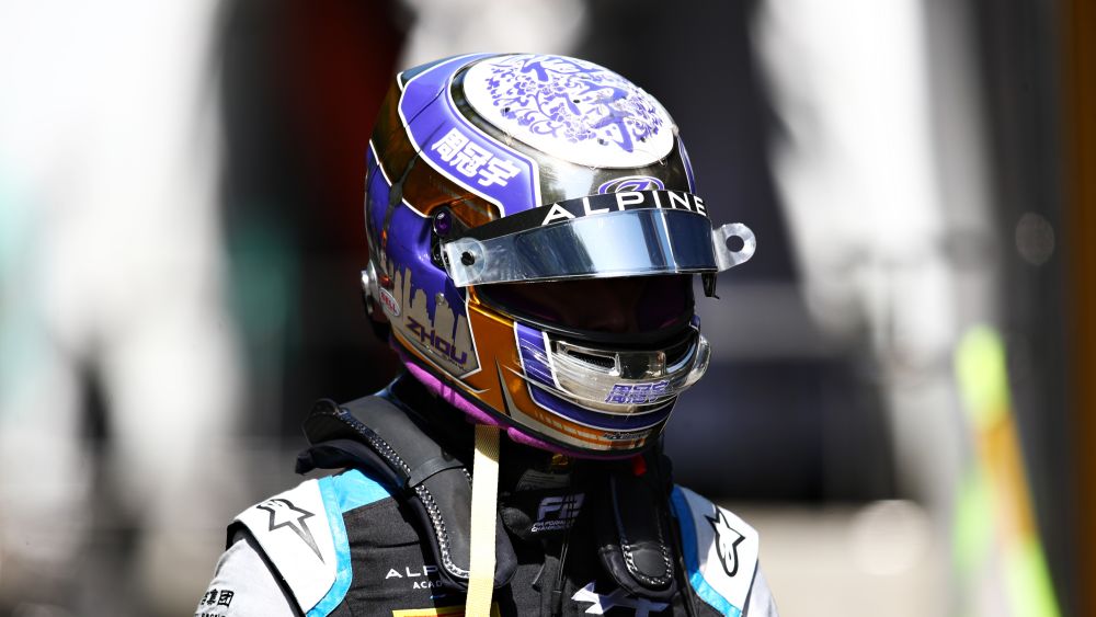 Zhou is second in the Championship standings eight points off Piastri