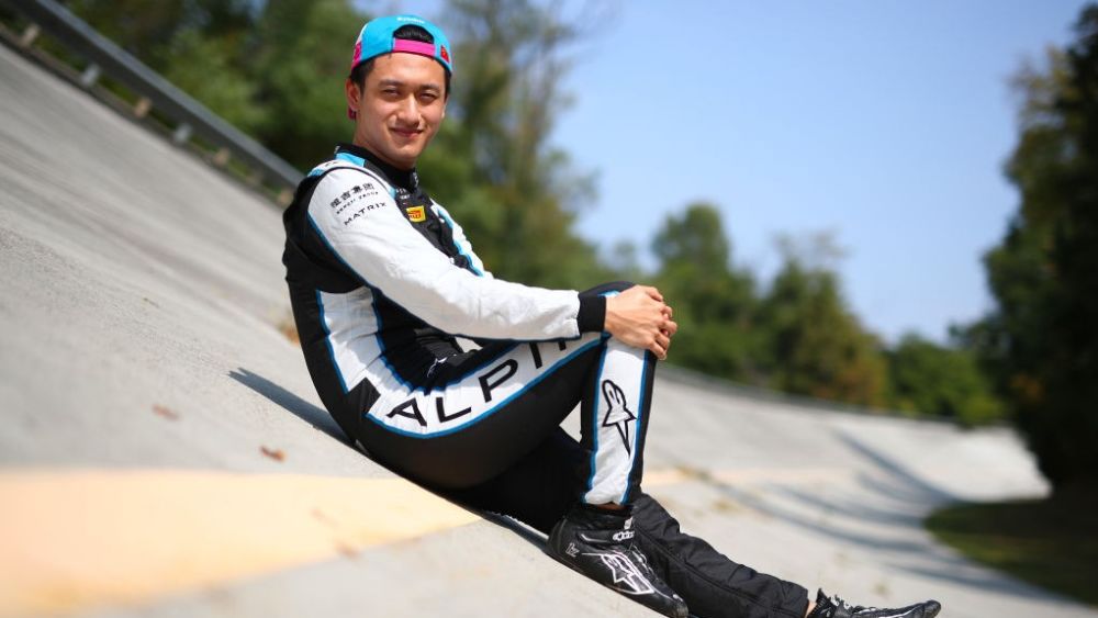 Zhou won the Feature Race at Silverstone 