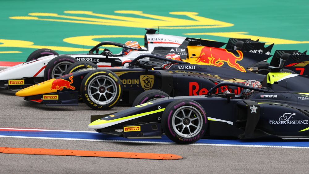 Lawson in the middle of a three car brawl