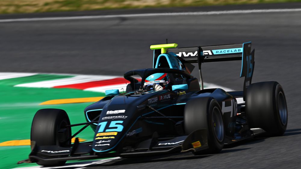 Hughes spent two years with HWA RACELAB in F3